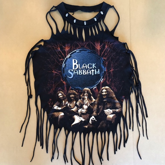 Black Sabbath x Patricia Fields Deconstructed Tee - Picture 3 of 4